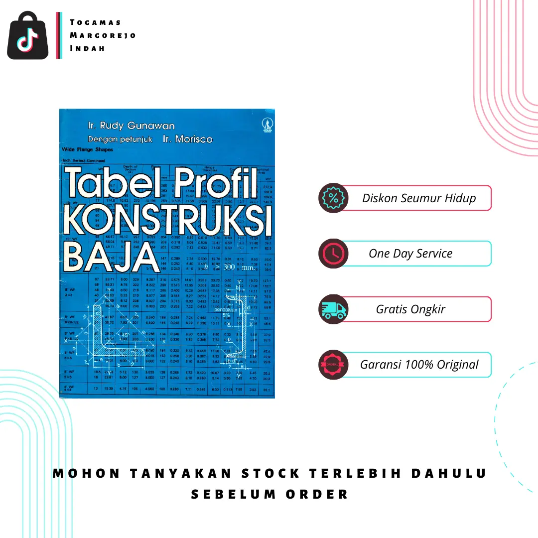 TABEL PROFIL KONSTRUKSI BAJA - RUDY GUNAWAN