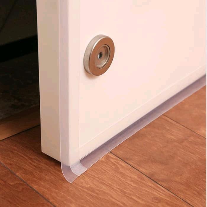 DOOR SEAL STRIP PENUTUP CELAH BAWAH PINTU JENDELA/PENAHAN DEBU  SERANGGA KECOA BEST 6