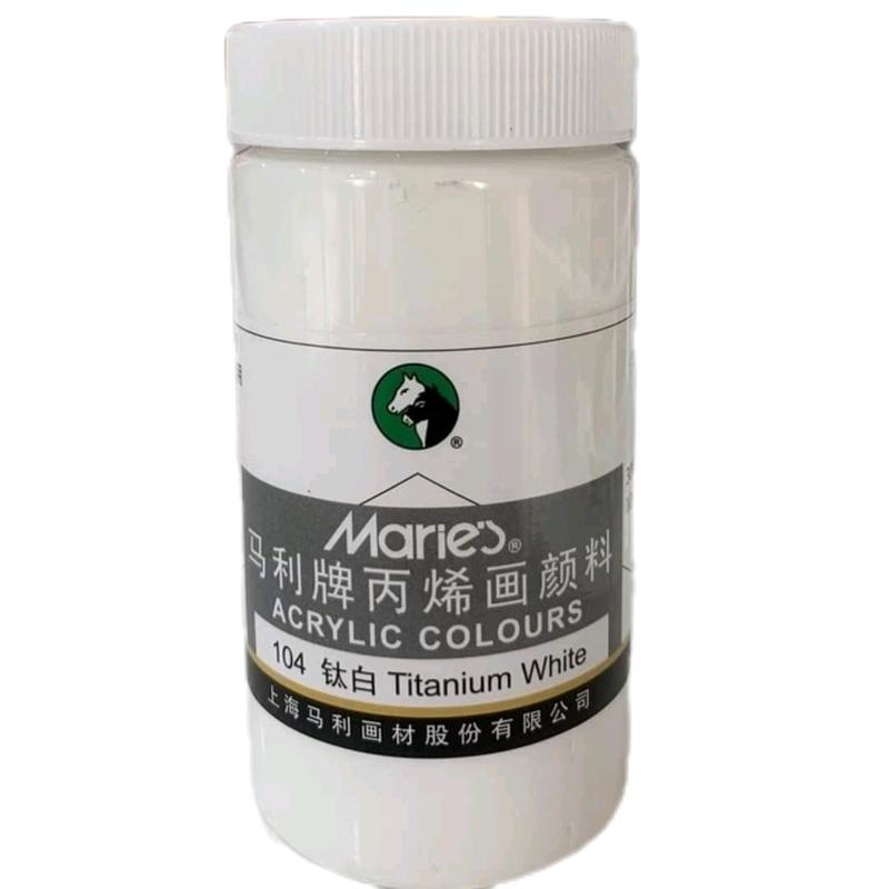 acrylic Maries 300ml màu trắng 104 Tổng hợp
