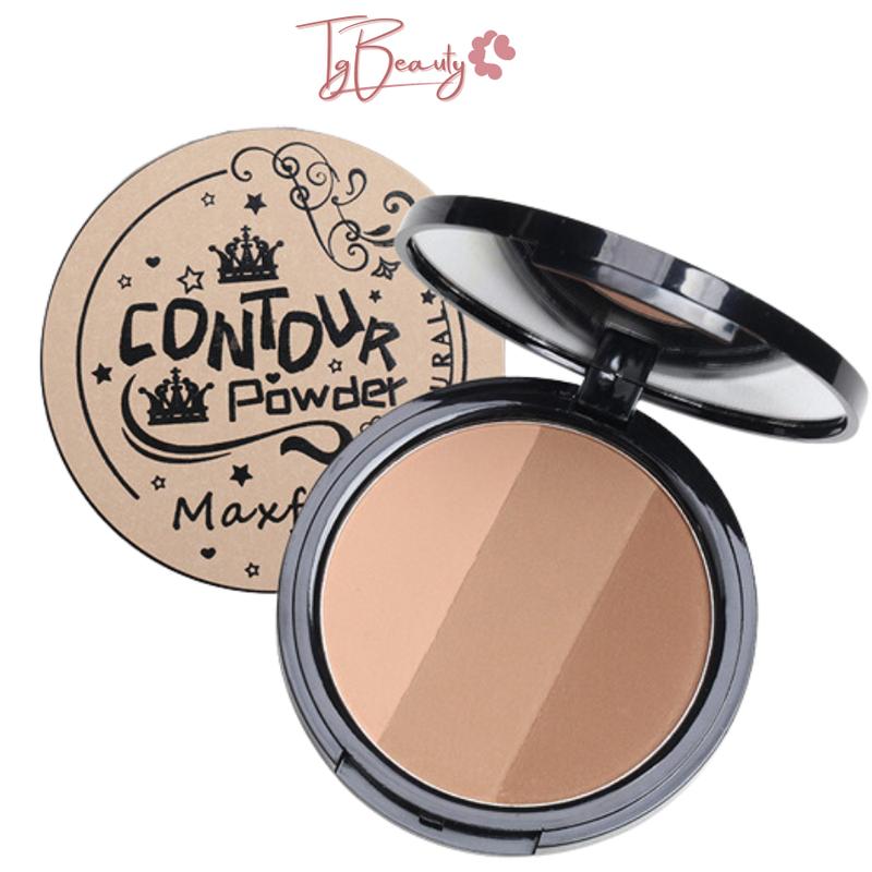 Phấn Tạo khối maxfine 3 ô tạo hiệu ứng cho gương mặt