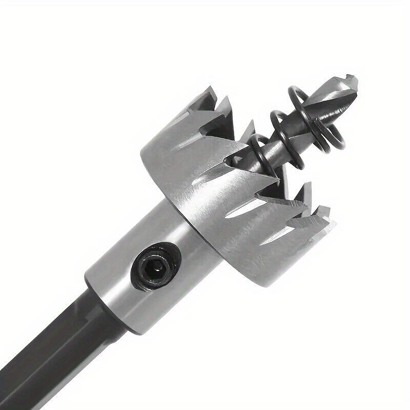 Product Introduction of 5-piece set of 16-30mm mesh saw toothed drill, plate, iron set, high-speed steel, leather, hole opener, metal thin aluminum plate re punching stainless steel pipe drill bit 6