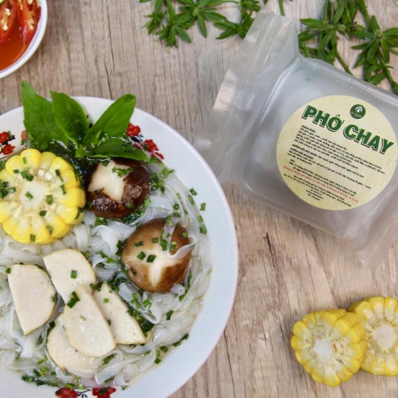 [Chay/Bò/Gà] Combo Phở Ăn Liền 12 gói- Phở Sấy Dẻo - Tú Trinh Food (.Thức Ăn.) Sen Miến