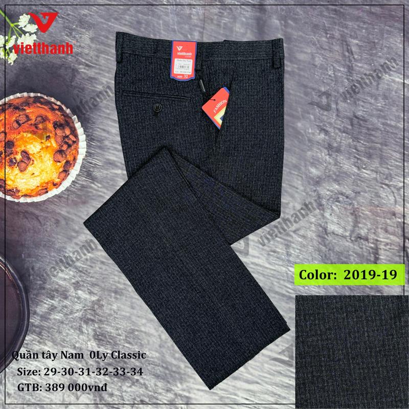 Xả Kho size 29-30 Quần Tây Nam Trung Niên 389 Dáng Đứng 0ly Classic Ống suông Việt Thành Menswear Pants quần  âu