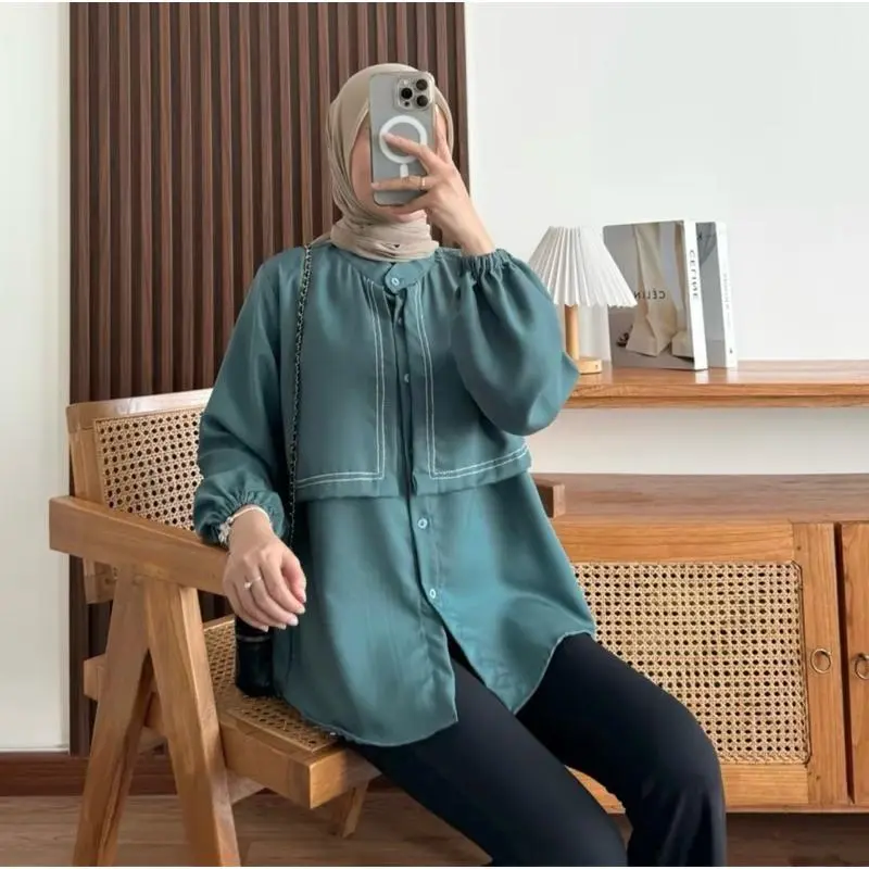 TRIANA BLOUSE shakilla layer new 2