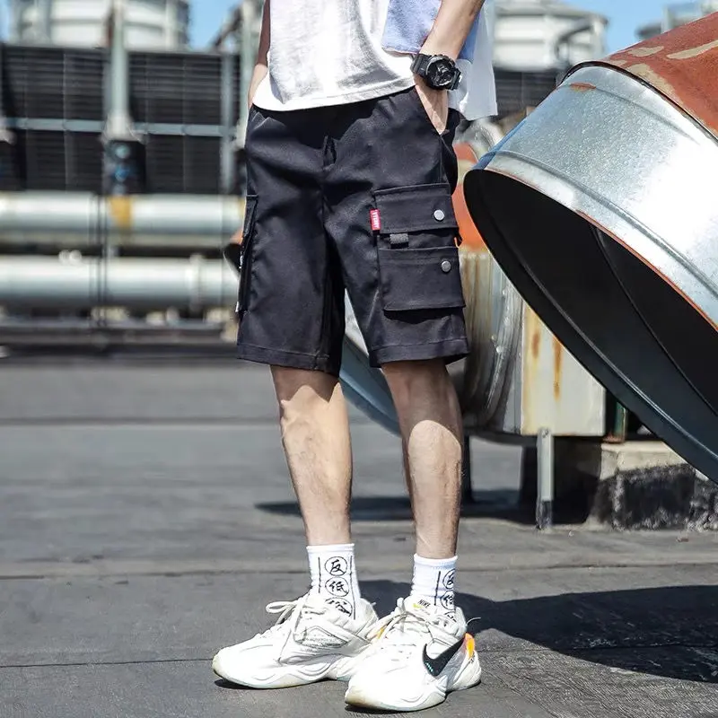 Workwear Shorts Men's Outer Wear Summer Thin Sports Loose All-Match Fashion Men's Fifth Pants Men's Casual Pants Menswear Lingerie