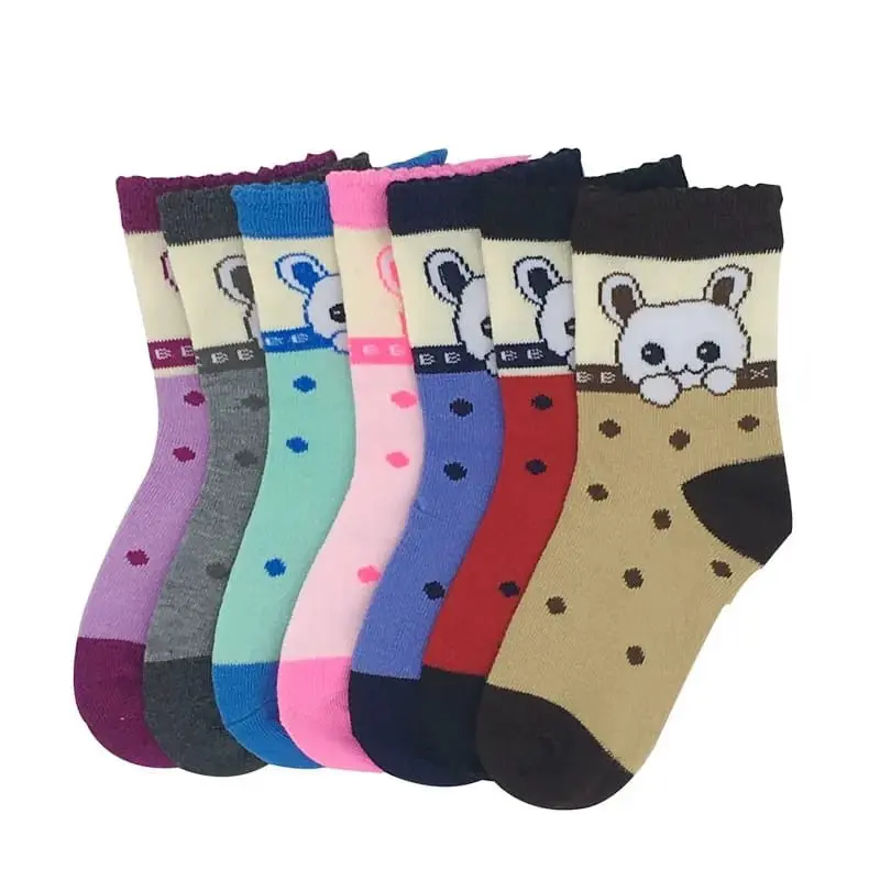 PROMO 6 PASANG KAOS KAKI ANAK PEREMPUAN DAN LAKI LAKI MOTIF TK SD 3