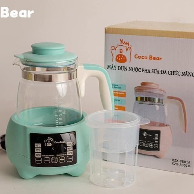 Coco Bear Bình đun nước pha sữa ấm đun nước Coco Bear hâm sữa cho bé