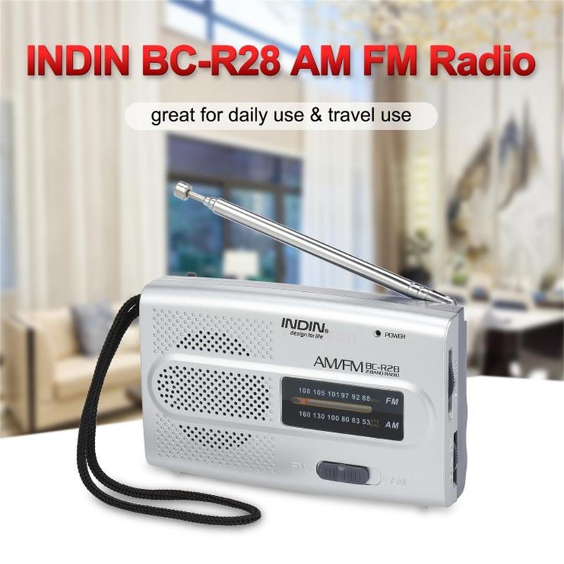 Product Introduction of BC-R28 AM FM Radio Portable Radio With Wristband Battery Operated Speaker Radios Player For Senior Home Hiking 22