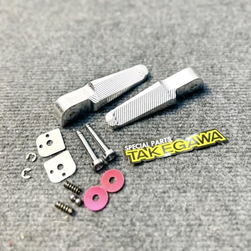 Gác Chân Nhôm Đúc Takegawa V4 Tặng Kèm Phụ Kiện Lắp Cho Honda Phụ Tùng