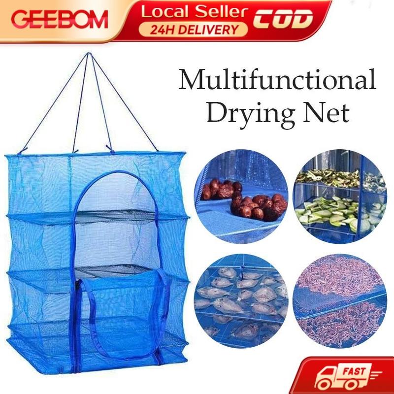 Net For Rice Drying Foldable Drying Net Fish Net Drying Rack Hanging Vegetable Fish ...