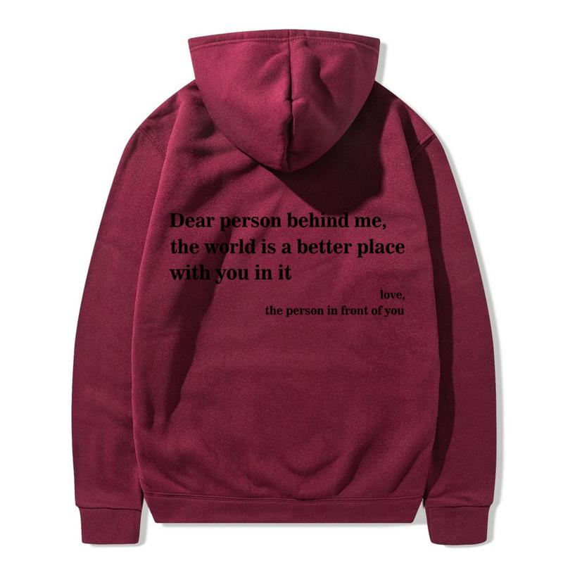 Product Introduction of Áo Hoodie Chải Cho Nữ, In Chữ Trơn, Có Túi Kangaroo, Dây Rút, Áo Hoodie In Hình, 2023 19