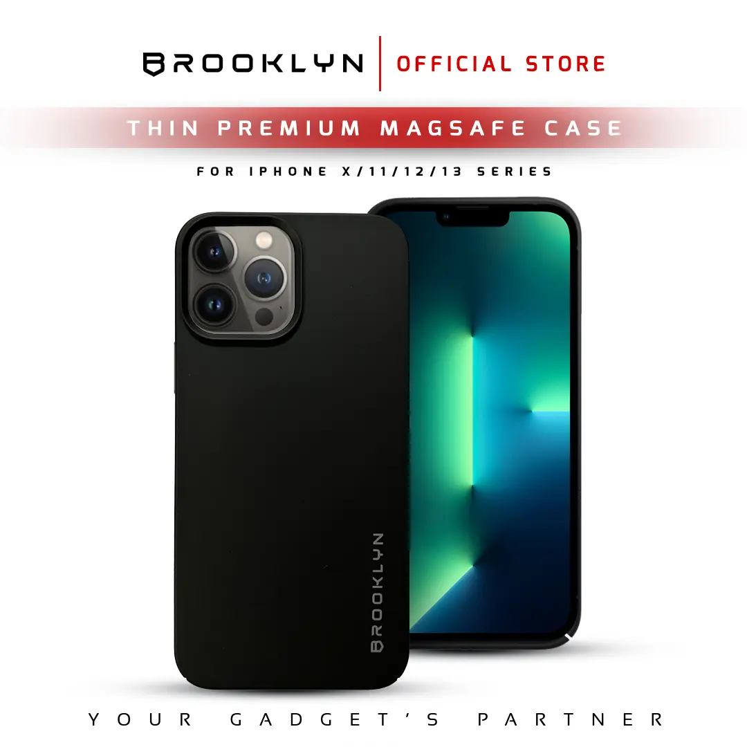 Brooklyn Thin MagSafe Casing iPhone 15/14/13/12 Pro/Max/Mini/Plus BK-CA3