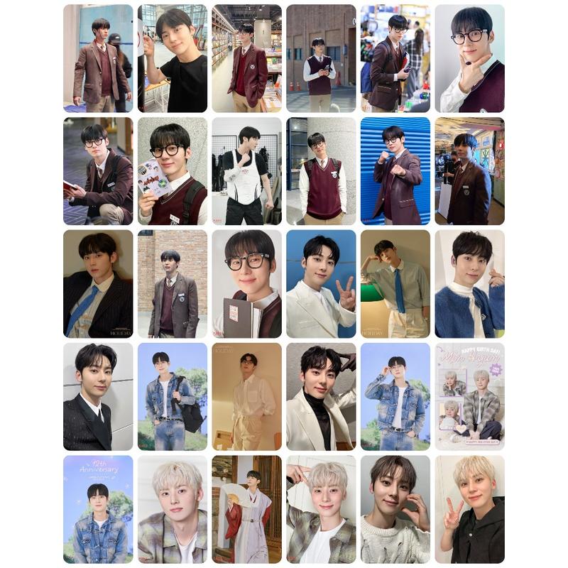 Lomo card 30 ảnh bo góc Hwang Min Hyun - Study Group TW 0