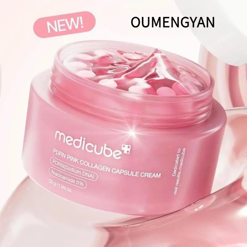 Kem Viên Nang Collagen Hoa Hồng, Medicube, pdrn, 55ml medicube  kem  dưỡng  ẩm