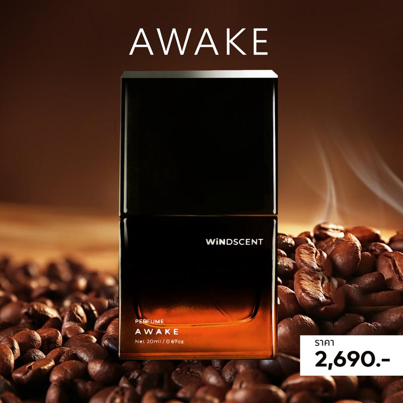 (Popular) พร้อมส่ง น้ำหอม WiNDSCENT Awake Perfume 20ml (กลิ่นกาแฟโคลัมเบียหรู) เก็บเงินปลายทางได้ 0
