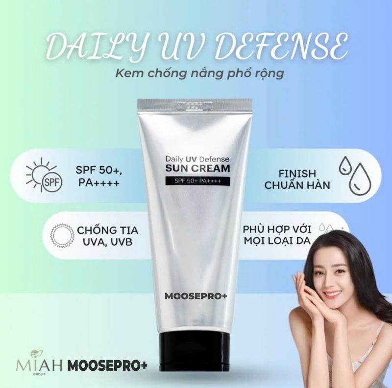 Kem chống nắng Moose+ SPF 50+