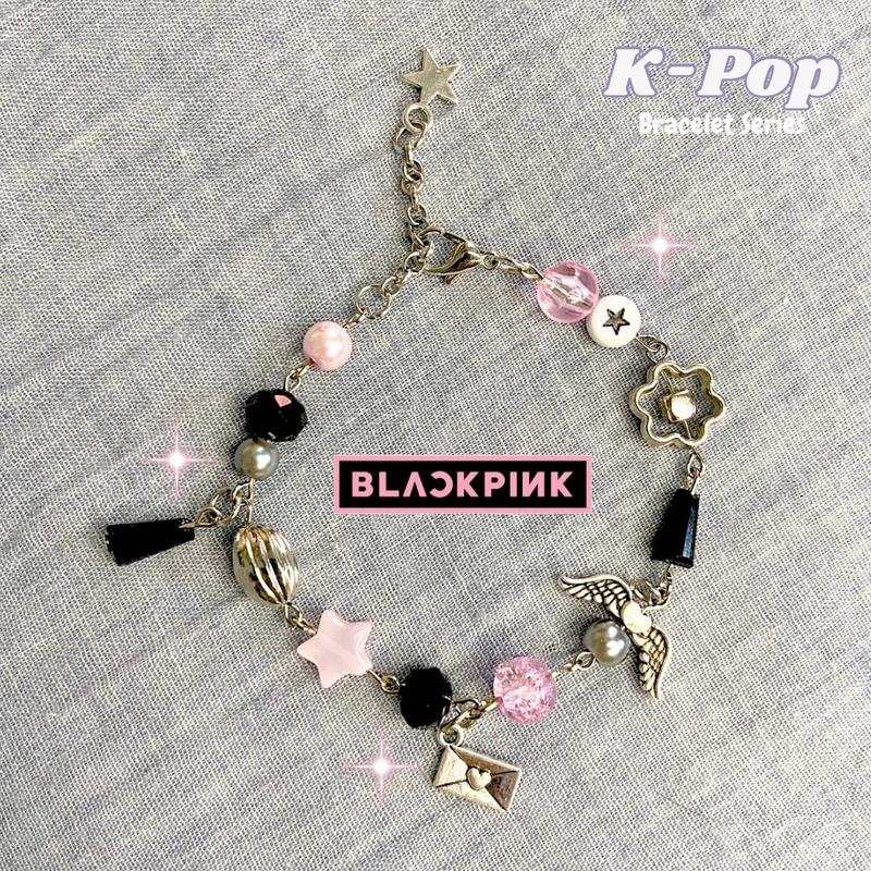 Gelang Manik Korea - Kpop Beads Bracelet by Kilau Pernik | VOL 3: BLACKPINK, RED VELVET, ENHYPEN ️ — Kpop fandom colour inspired 1