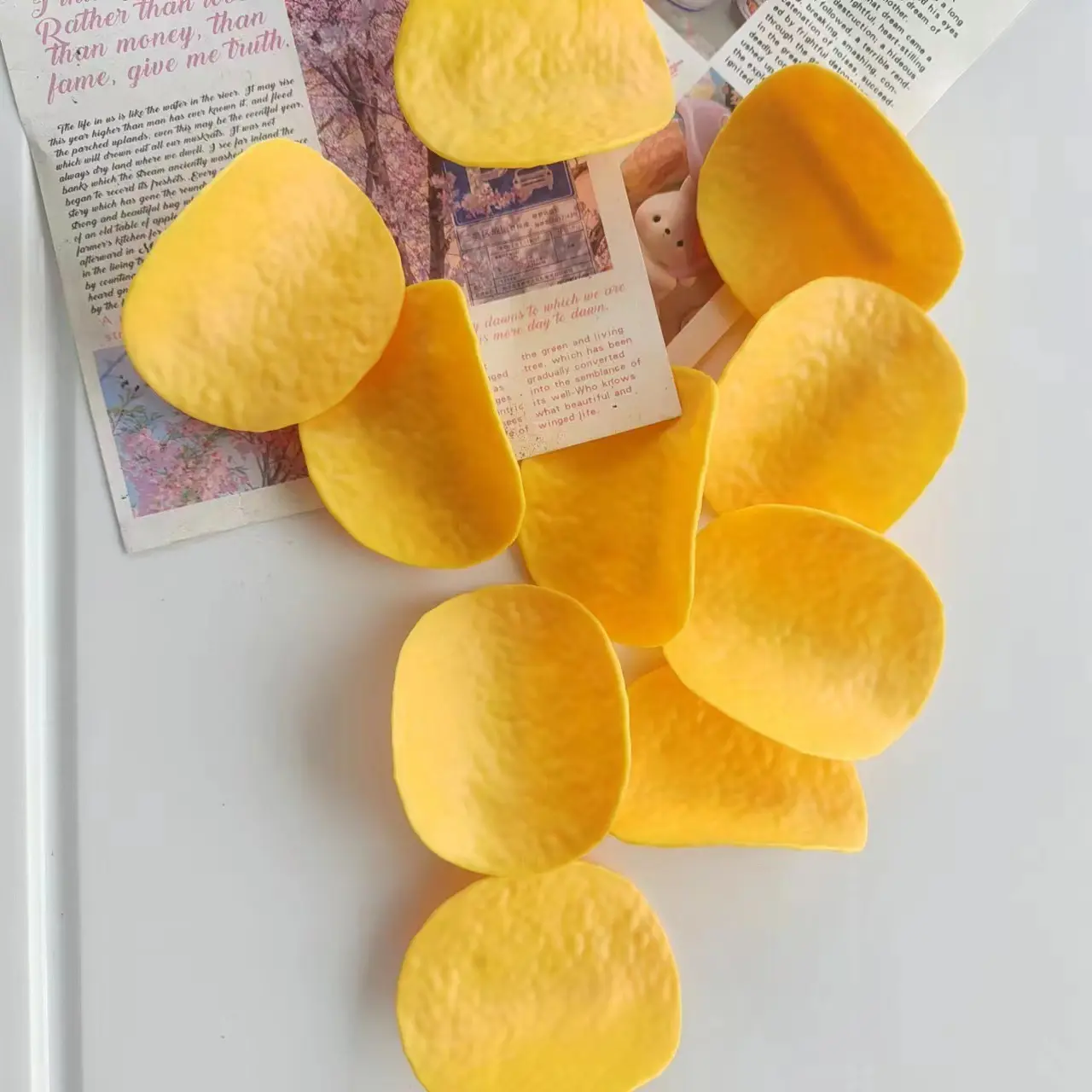 Creative hairpin simulation potato chips snack hairpin funny sweet girl side clip bangs clip