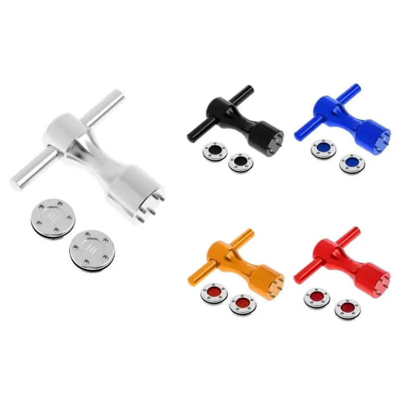 2 Pcs 5g to 20g Golf Custom Weights + Wrench For   Putters 5 Colors Available 2