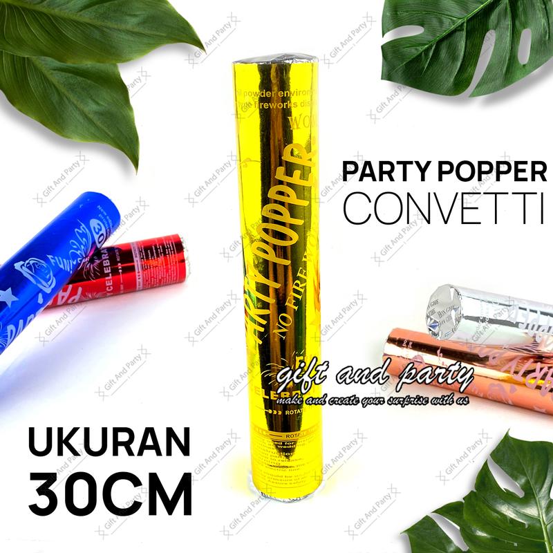 Confetti / Party Popper / Popper Party / Confeti / confetti 30 Cm 4