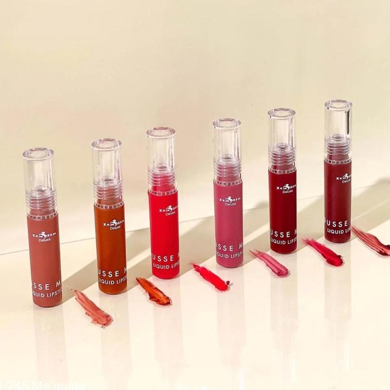 Son Kem Lì Italia Deluxe Mousse Matte Liquid Lipstick