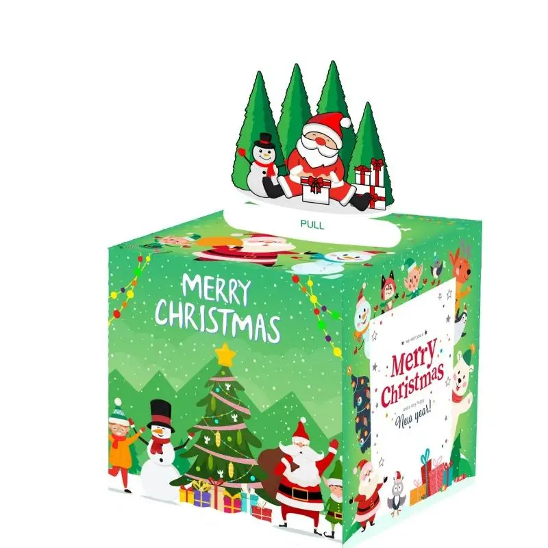 Christmas Themed Money Box, 1 Set Creative  Birthday Cash Gift Box, Party Decoration Supplies for Festival Christmas 5