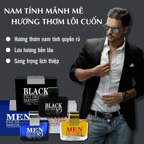 Nước Hoaa Nam Thơm Lâu Tinh Tế Sang Trọng 110ml