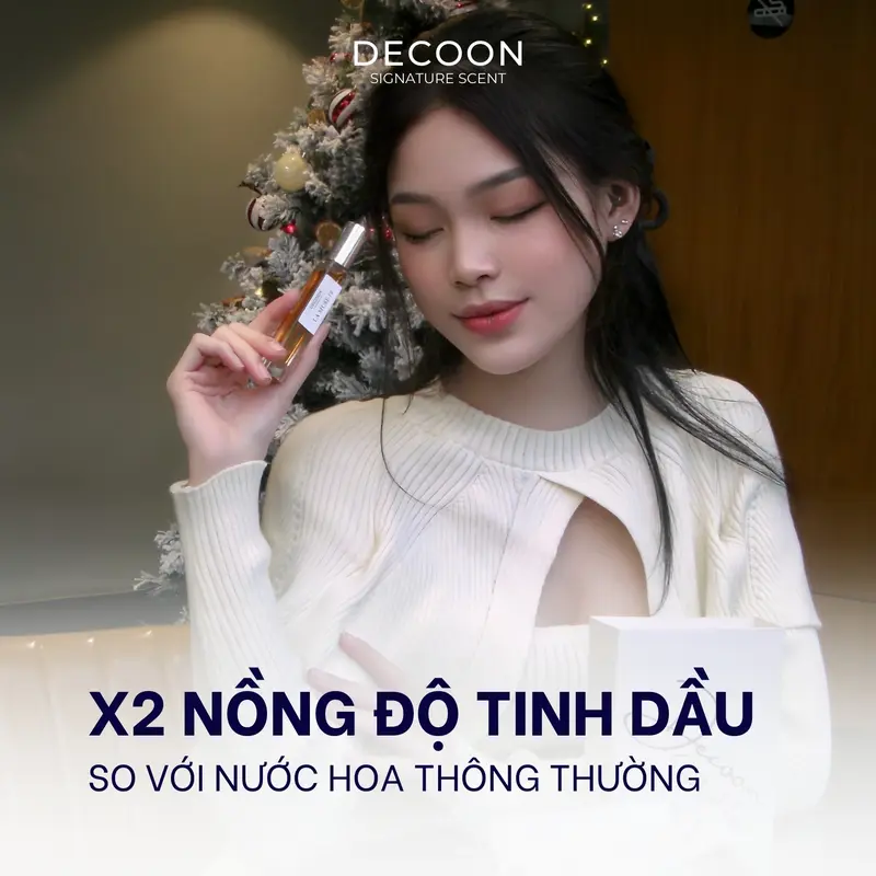 Tinh Dầu Nước Hoa DECOON De Lab 13 - Dạng Xịt 10ml - Sang Trọng, Độc Đáo, Riêng Biệt, Không Đại Trà Xịt Thơm Perfume Nữ  Women Cosmetic 5