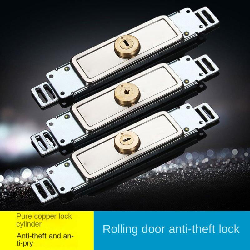 New Alloy Roller Shutter Door Lock with Key Middle Bottom Roll - TikTok ...