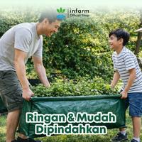 Gambar INFARM - Hedge Bag Ukuran 100 x 40 Pot Tanaman Bahan PE Tebal Premium Awet Tidak Mudah Sobek dari Infarm Kota Surabaya 3 Tokopedia
