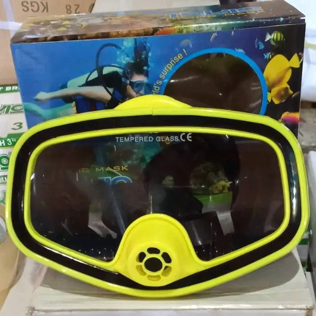 DIVING MASK KACAMATA SELAM PVC BLACK TOKIO