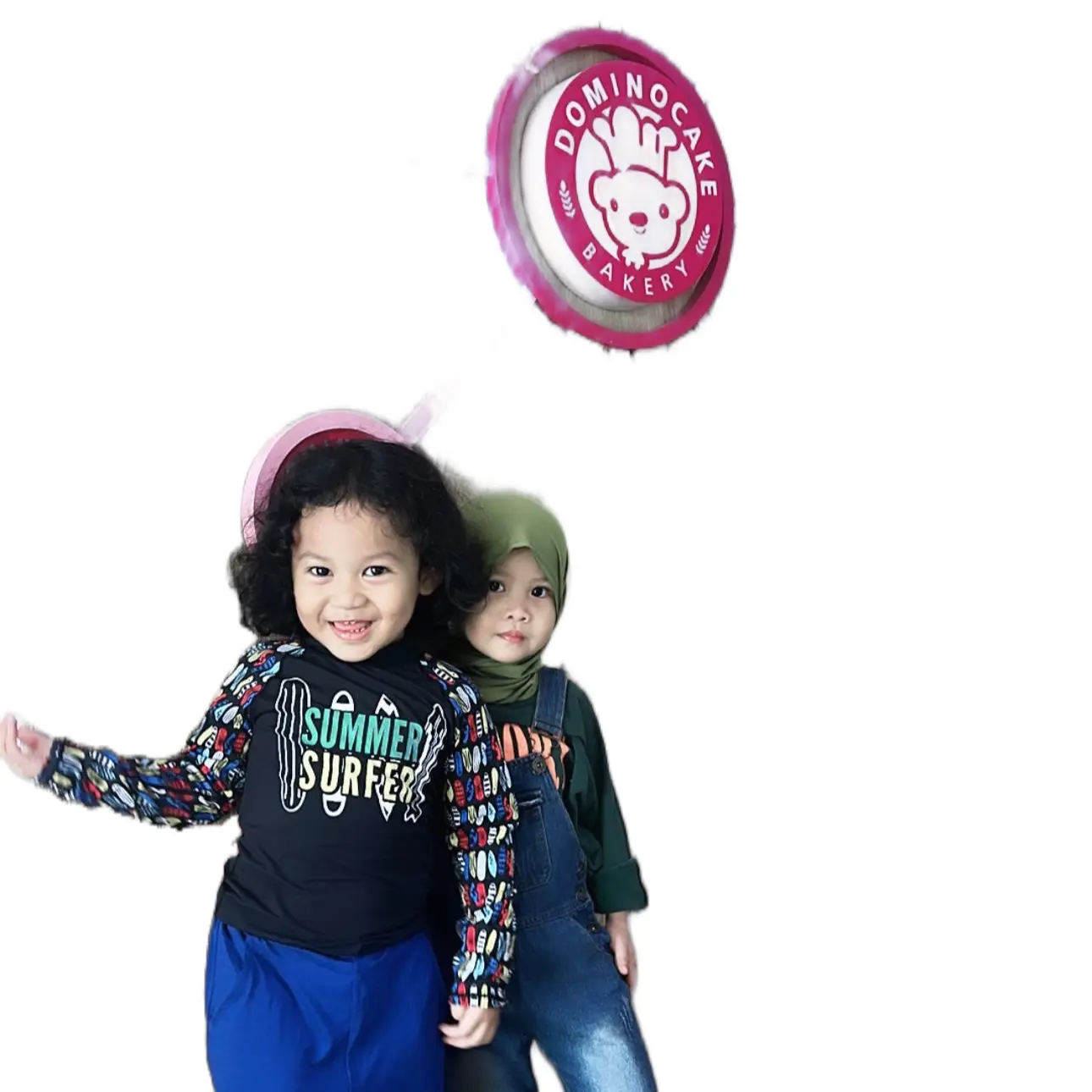 Baju anak anak Santai Slim-fitting Bunga
