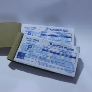 Karcis parkir murah terjangkau universal satuan #karcis #nota #karcisuniversal #kupon