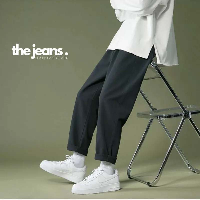 [Deal Mở Bán] Quần Jean Nam Baggy Ống Suông Chất Vải Dày Dặn 3 Màu T1 The Jeans - Thời trang nam - Chất liệu cotton Menswear Pants Có Túi 7