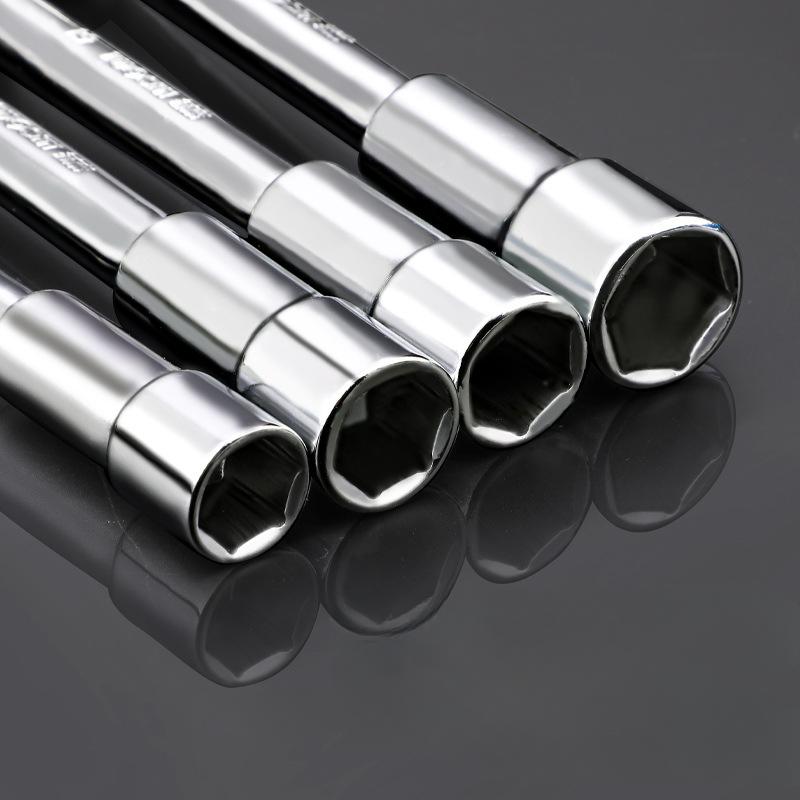 Product Introduction of 6 7 9 10mm CRV Steel L Type Socket Spanner L Wrench 6 Point Hand Tools Automotive Mechanical Tool 7