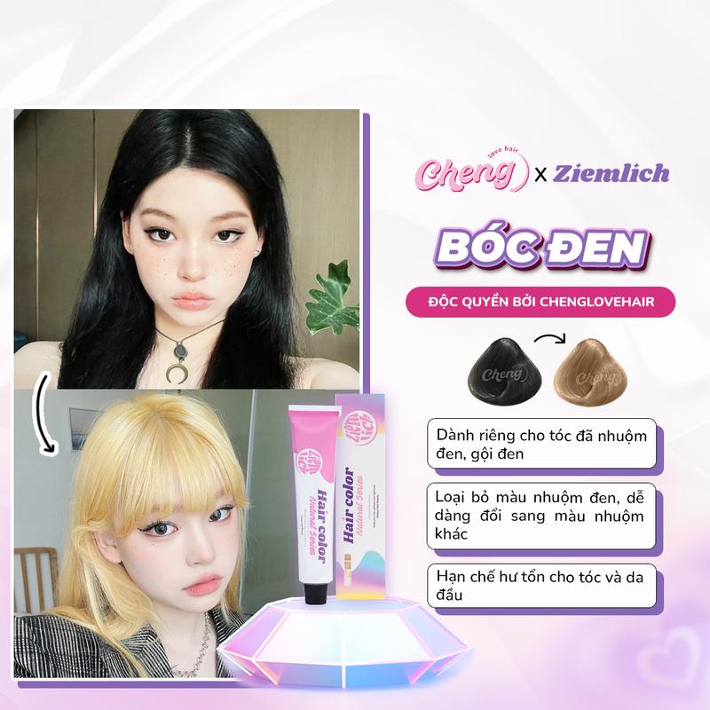 BÓC ĐEN - Thuốc Bóc Màu Tóc Đen | Chenglovehair, Chenglovehairs