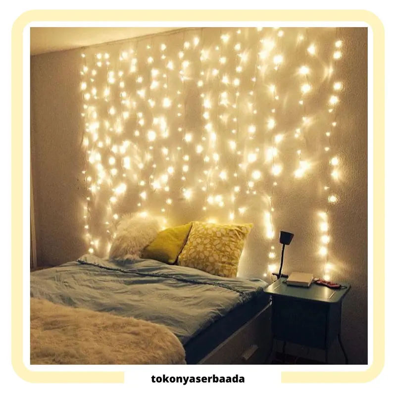 TSA (COD) Lampu Tumbler Lampu Hias Natal Lampu Tumblr 10 Meter 50 Led Lampu Hias Dekorasi Kemasan Plastik & BOX (BELI LOKAL) 1