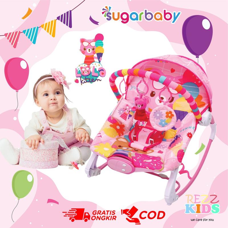 Bouncer Bayi Sugar Baby 10 In 1 Premium Rocker NEW MOTIF & MY Rocker Sugarbaby Bouncer Kursi Goyang Manual Bayi RZ47 6