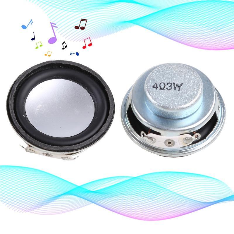 Mini Full Bass Subwoofer 3 Inci 15W 4 Ohm High Power HIFI Speker Magnet Tebal Karet Besar untuk Audio System Rakitan