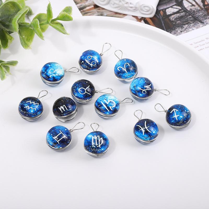 Mặt Dây Chuyền Cung Hoàng Đạo, Chất Liệu Thủy Tinh, Thiết Kế Tươi Mới Trong Rừng, Dây Chuyền Xương Đòn Dạ Quang, 12 Chòm Sao, Vòng Cổ Dạ Quang Bầu Trời Đầy Sao, Vòng Cổ Ins, Thích Hợp Làm Đạo Cụ Đeo, Tuyệt Vời Làm Quà Tặng, PTQ 1