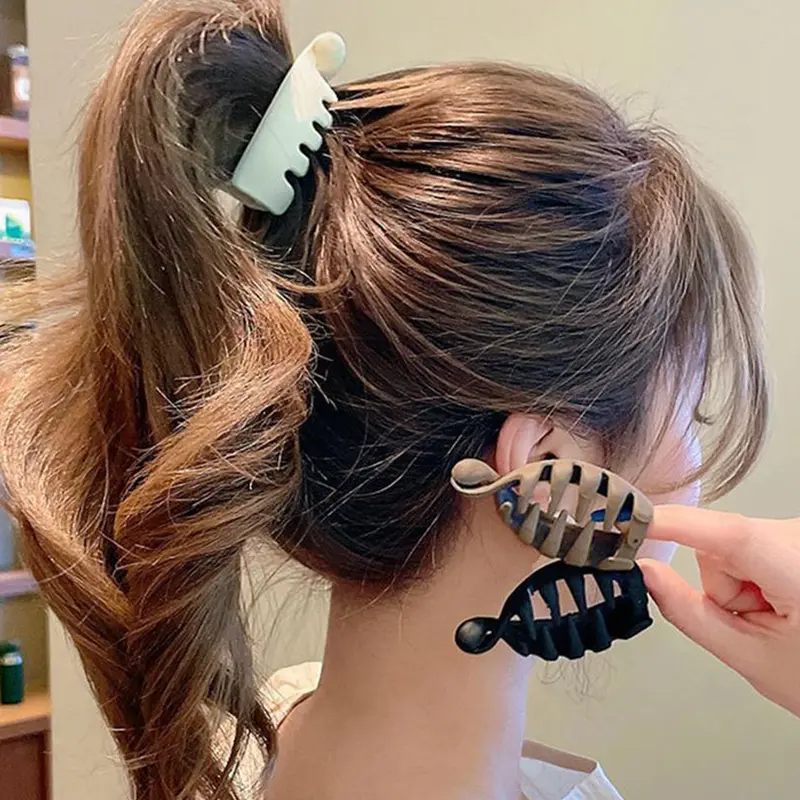 Klip Ekor Kuda Tinggi Berkabut, Aksesori Gaya Rambut Wanita, - TikTok ...