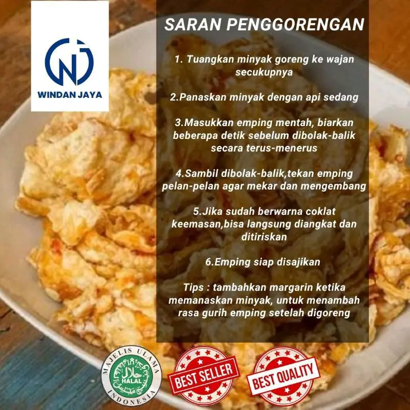 Emping Remuk / Emping Patah / Emping Remukan / Emping melinjo Pajang 400 gram Siap Goreng Pedas Camilan snak 6
