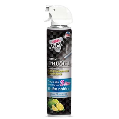 Bình Xịt Khử mùi Toilet Sukkiri 320ml xịt nén khí tinh dầu thơm siêu khử mùi hôi ẩm móc 3