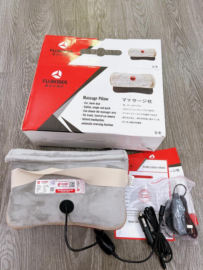 Product Introduction of [CHÍNH HÃNG] Gối Massage Hồng Ngoại Cao Cấp Fujikima FJ-488K 15