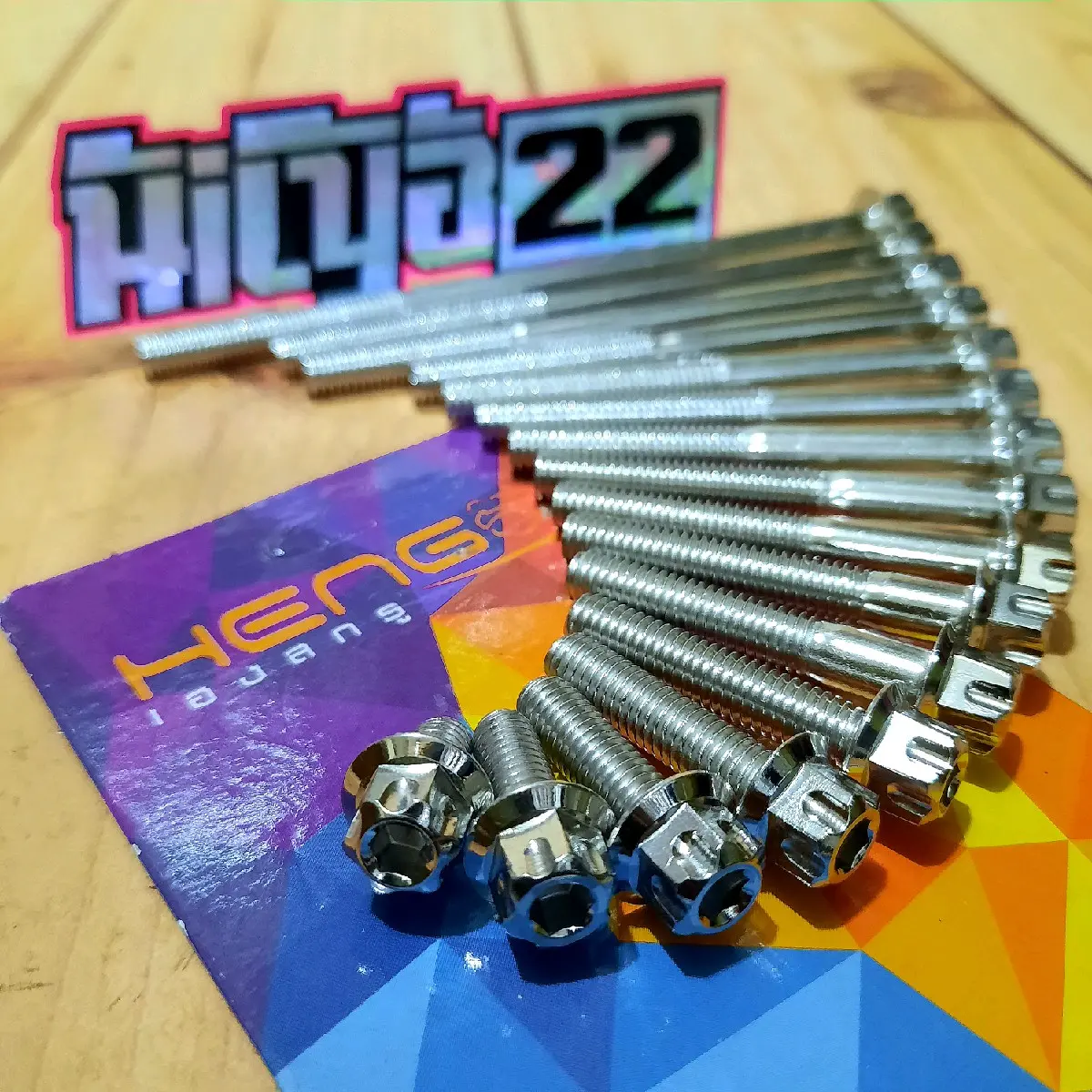 probolt baut 10 atw M6 stainless model 2 kunci Gs1 stainless original Heng Thailand