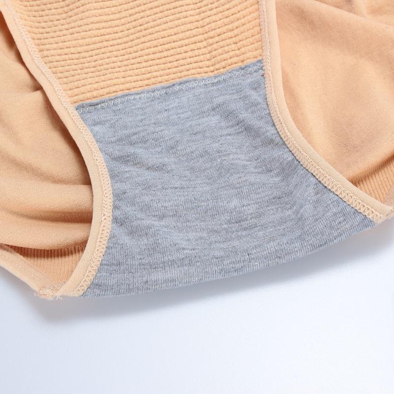 Quần Lót Gen Nịt Bụng Không Lộ Viền, Đai Nịt Bụng Chống Cuộn AMYBRA N201 Nữ Voi Cotton 7