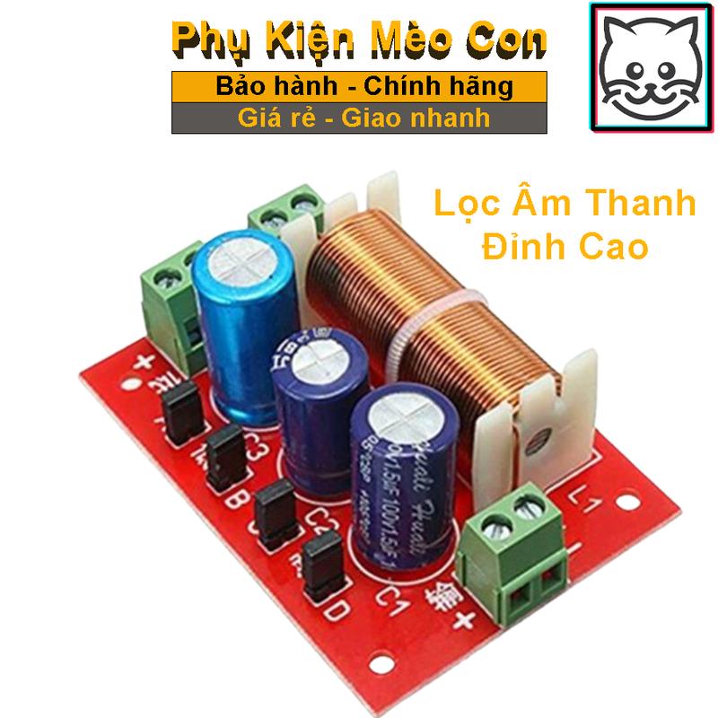 Mạch phân tần 2 đường tiếng bass treble công suất 200w cho loa, dàn âm thanh gia đình, phân tần loa giá 1 mạch Phụ Kiện Nghe Nhạc Earphone