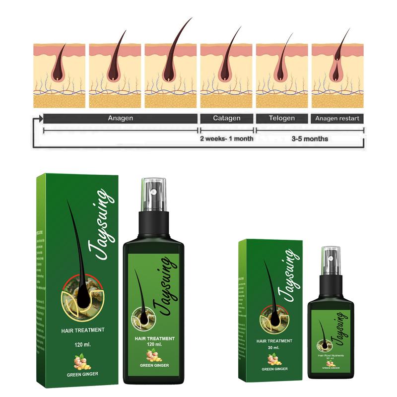 Product Introduction of 100% Original Brand JAYSUING Hair Care Solution Gentle Nourishing Massage Scalp Moisturizing Soft Spray 5