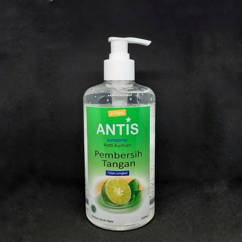 Handa sanitizer ANTIS 500 ML Aroma jeruk nipis pembersih tangan 2