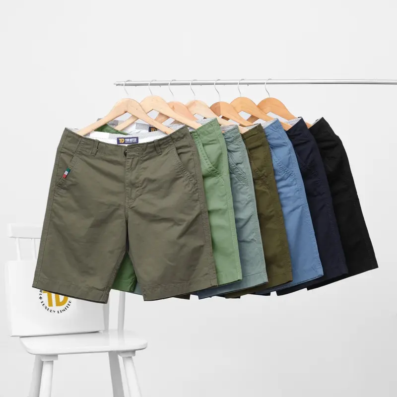 Quần sọt kaki nam đẹp, form chuẩn, không phai màu Menswear 0